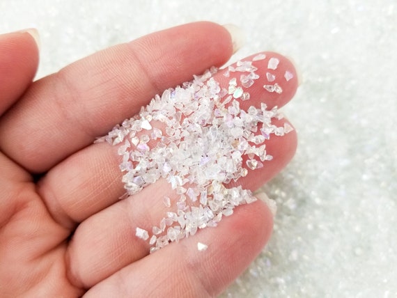 1 Behlter schillernde kawaii knstliche Zucker- oder Salzglasstreusel, 8  Gramm, P284
