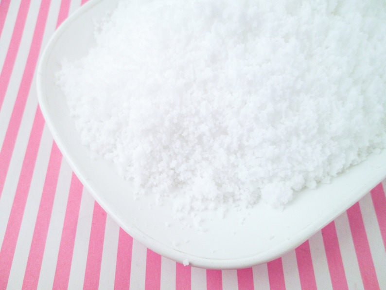 DIY Fake Snow Powder Makes 6 Cups of Snow for Fluffy Slime Etsy