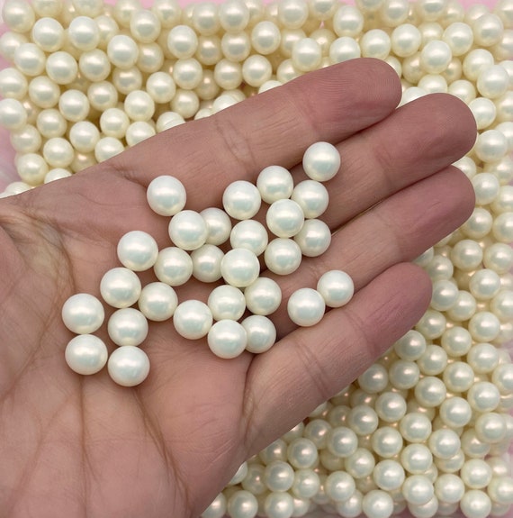 8MM Ivory Edible Pearls - Confectionery House