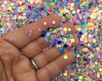 Round Bubbles Multicolor Iridescent Shift Round Bubble Glitter, Nail Art Glitter, Decoden Shaker Mold and Resin Glitter, U215