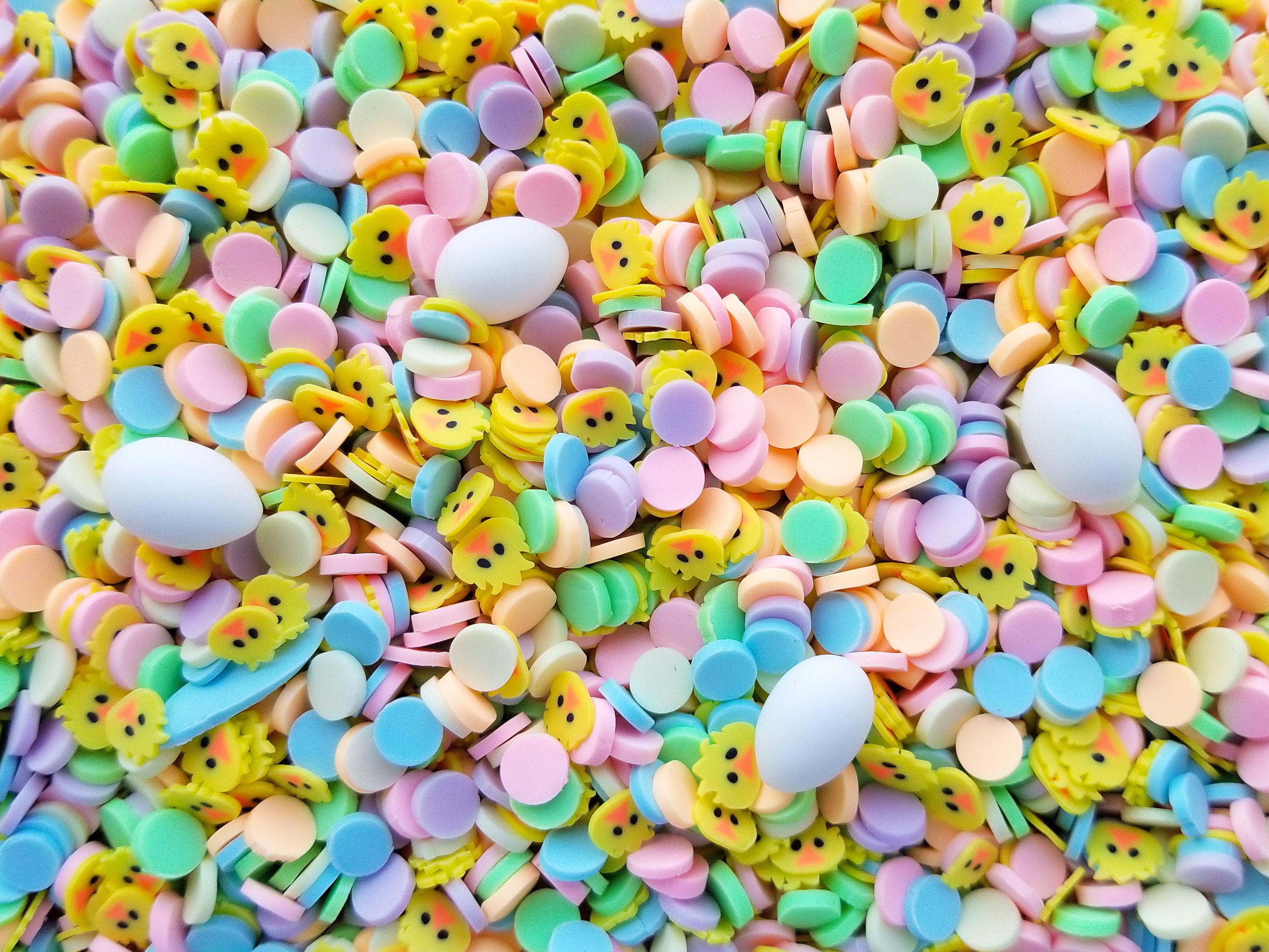 Chicken Coop Easter Sprinkle Mix With 3 Resin Egg Cabochons - Etsy Denmark