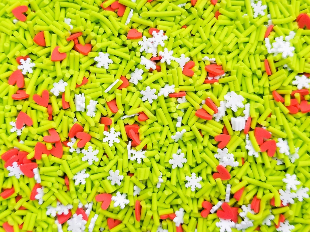 Colorful Snowflake Polymer Clay Slices Hot Soft Clay Sprinkles for Crafts  Plasti