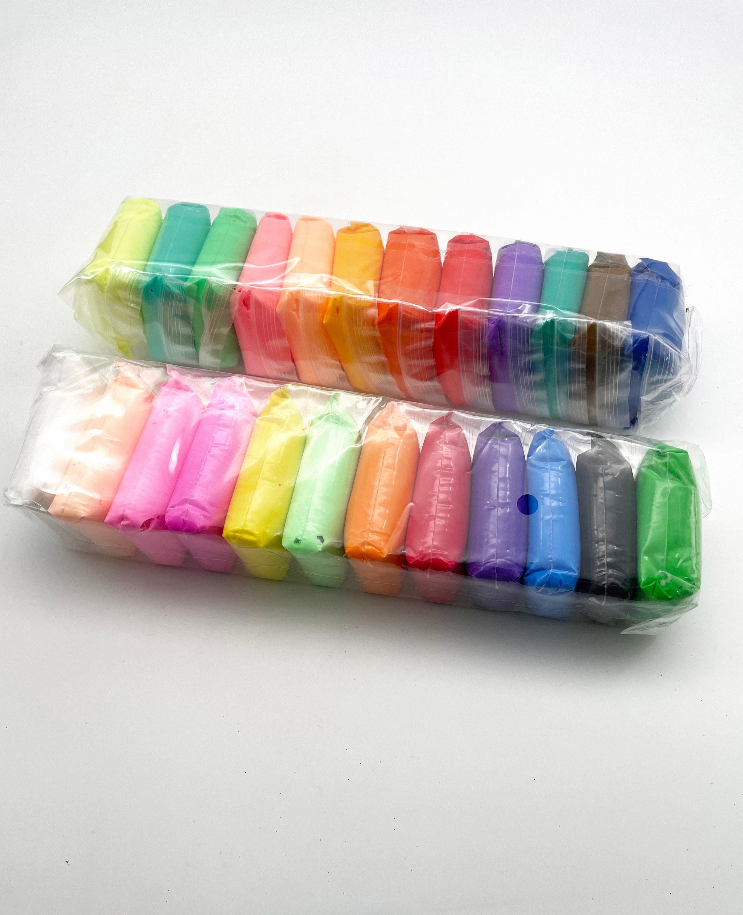 Air Dry Clay Random 36 Colors, Soft & Ultra Light, Modeling Clay