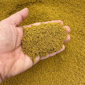 25 Grams Toasted Graham Cracker Light Brown Fake Bake Crumbles, Diorama Model Fake Dirt Foliage Tree Powder