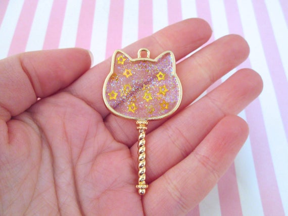 Pastel Cute Open Bezel Charm, Kawaii Charms, Pastel Goth Charms, UV  Resin Craft, Resin Crafts