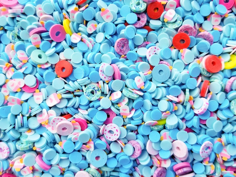 Hawkins Pool Party Sprinkle Mix Fake Sprinkles Faux Sprinkle Etsy