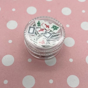 Mahjong Polymer Clay Sprinkles, Mah-Jongg Fimo Fake Sprinkle Mix, M87 image 5