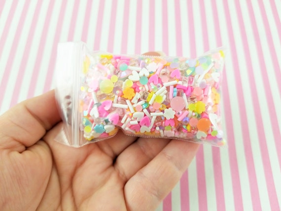 Polymer Clay Flower Sprinkles and Sugar Pearls for Faux Food Craft | Fake  Chocolate Toppings | Sweets Deco | Kawaii Craft (Mix / 10 grams)