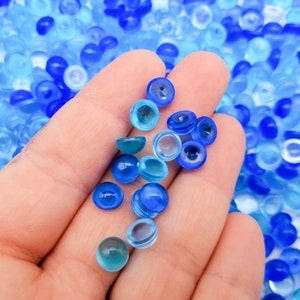 100 grammes (3 1/2 onces) de perles de résine Under the Sea en plastique acrylique mélangées pour slushie, pour du slime croustillant et de l'artisanat