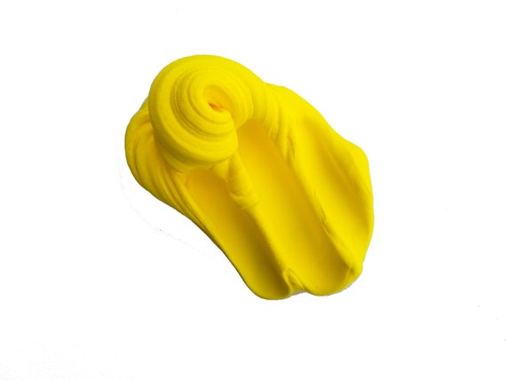 100 Grams NEW FORMULA Yellow Air Dry Foam Modeling Clay for Crafting, Fake Bake Baking, Cosplay, Slime and More