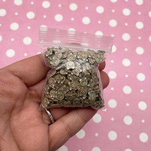 Brown Bear Polymer Clay Animal Sprinkles, NON EDIBLE Fimo Fake Bake, Decoden Confetti Table Scatter, Tumbler Shaker Slime Supply P23 image 4