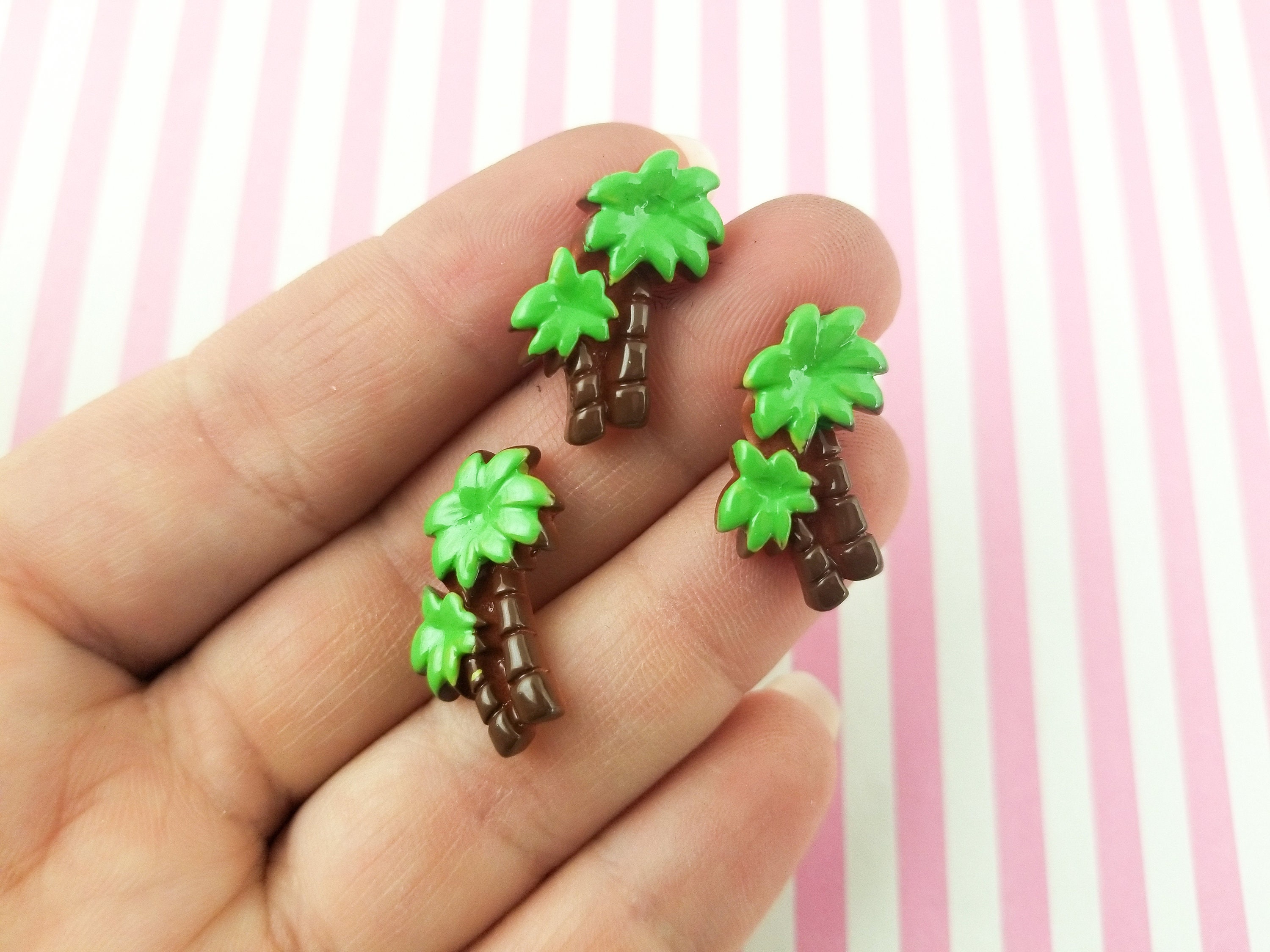 Cabochon In Resina Per Casa Delle Bambole – 5 Pezzi, Recinzione Bianca, Miniatura Fai Da Te, 3,3x1,8 Cm