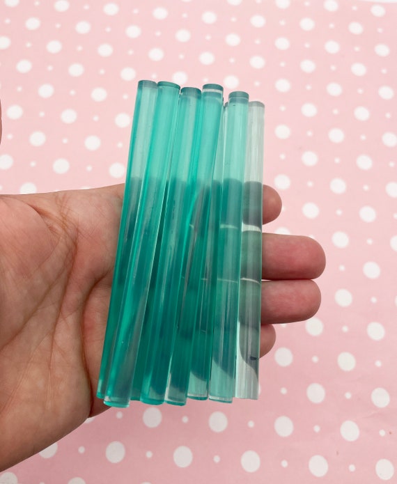 10 Glitter Pink Glue Sticks, Glue Sticks for Drippy Deco Sauce
