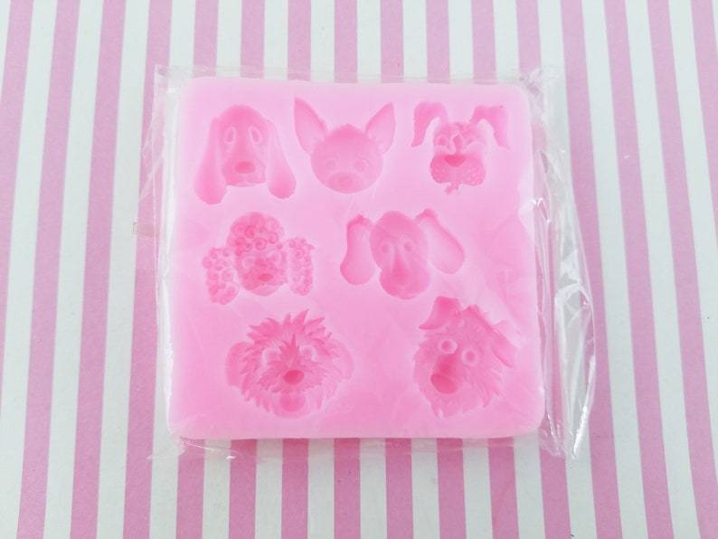 Puppy Dog Cabochon Mold Dog Molds Candy Clay Resin Etc Q2A