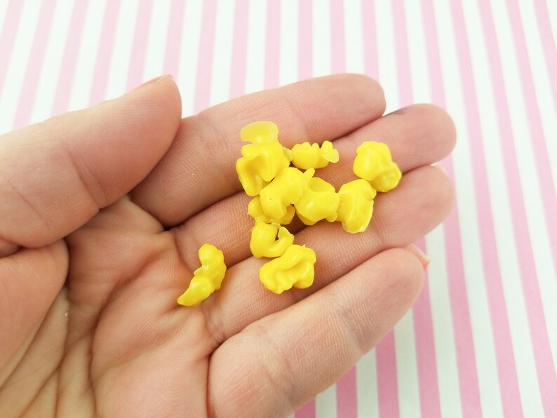 FAKE POPCORN Butter Colored Faux Popcorn Popcorn Addon for Etsy