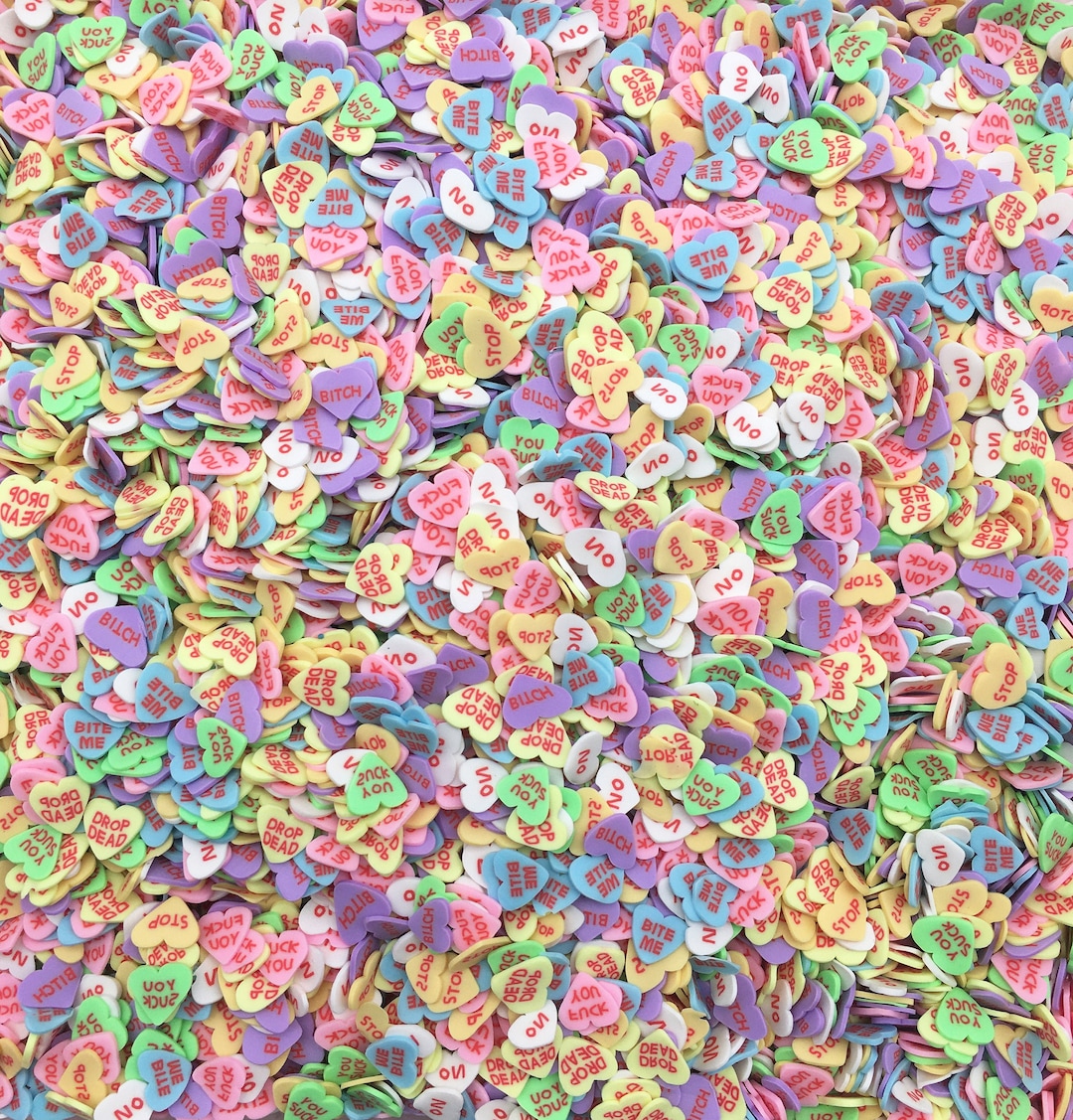 Small Nasty Mean Conversation Anti Valentine Heart Mix Polymer Etsy small-nasty-mean-conversation-anti-valentine-heart-mix-polymer-etsy
