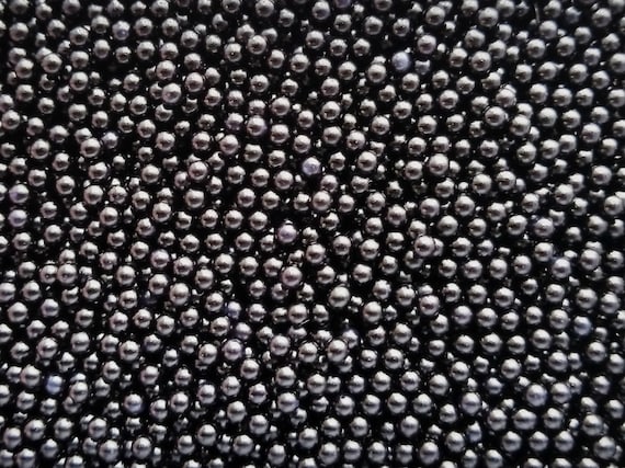 Faux black best sale pearls