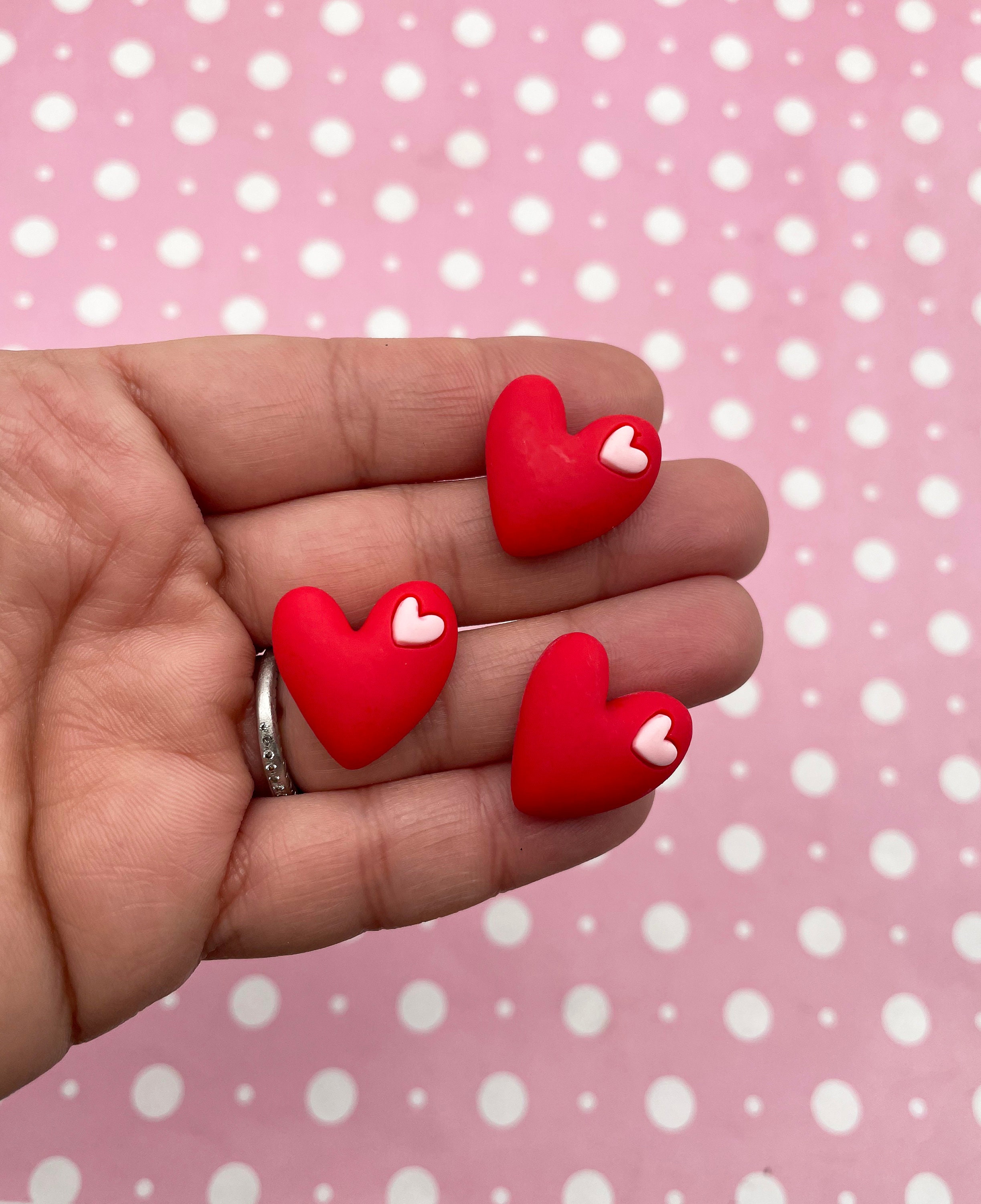 8 Red Flat-backed Heart Cabs Heart Cabochons Heart Cab - Etsy 8 Red Flat-backed Heart Cabs Heart Cabochons Heart Cab - Etsy