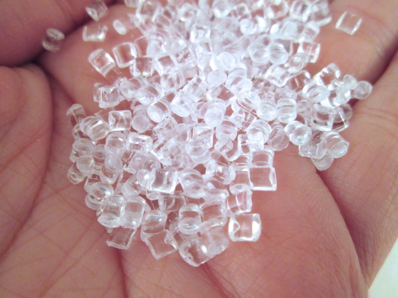 100 Gram 3 1/2 Ounces Mini Resin Faux Ice Cubes Tiny Fake Etsy