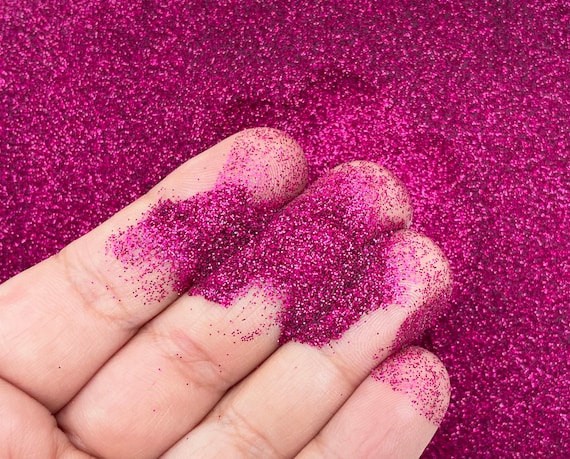 Magenta Purple Micro Glitter Pixie Dust Solvent Resistant Polyester Glitter, Pick Your Amount, Shaker Mix, Kawaii Glitter F641
