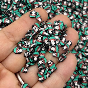 Niedliche Hündchen Figur Fimo Scheiben, Fimo Streusel, Pup Fake Clay Verzierungen, Tischstreusel Konfetti, Becher Shaker füllen K223
