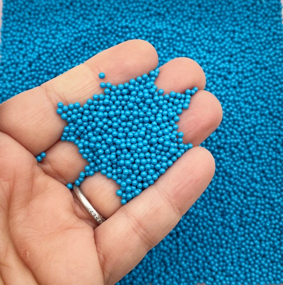 60g Cyan Blue Flat Back Pearls Rhinestones for Crafts 60g, Cyan