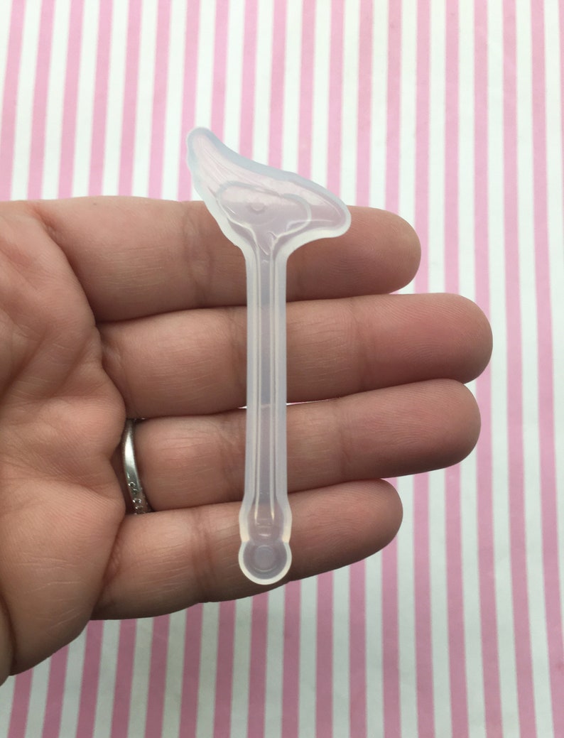 Soap Resin Silicone Mold Candy Clay Silicone Princess Wand Pendant Mold Etc Mold for Cabs Q160B