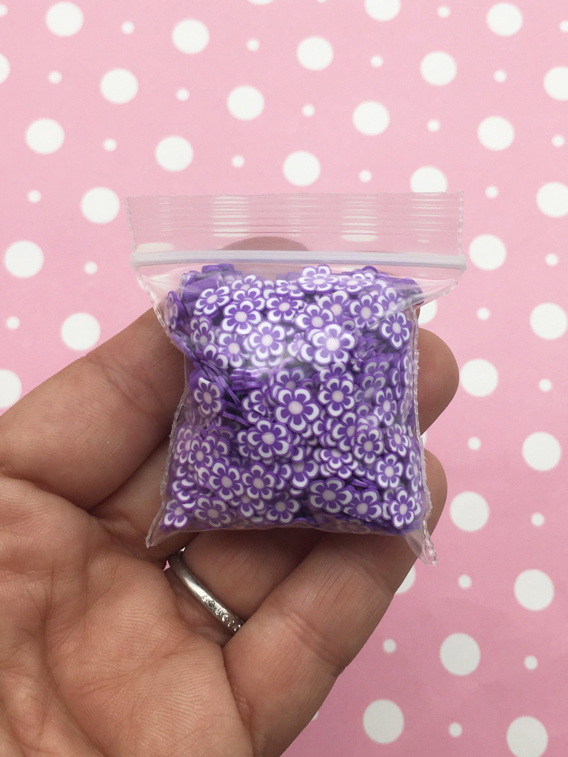 Pastel Foam Beads for Slime, 2mm or 4mm, Approx. 2.5 3 Cups, 10-15