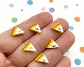 25 Tiny Flatbacked Miniature Resin Sandwich Cabochons, 11mm Flat Backed Acrylic Plastic Tiny Food Nail Cabs, Diy Kids Crafts L25