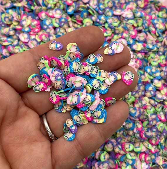 Small Mermaid Polymer Clay Sprinkles, Fimo Fake Sprinkle Mix, NON EDIBLE  Sprinkles P255 