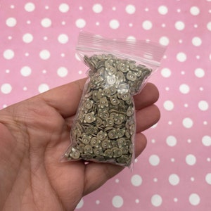 Brown Bear Polymer Clay Animal Sprinkles, NON EDIBLE Fimo Fake Bake, Decoden Confetti Table Scatter, Tumbler Shaker Slime Supply P23 image 3