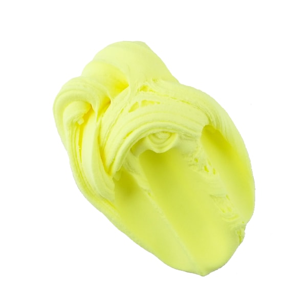 100 Grams Lemon Yellow Air Dry Foam Modeling Clay for Crafting, Fake Bake Baking, Cosplay, Slime and More