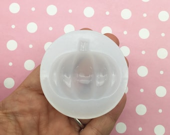 Halloween Thanksgiving Fall Pumpkin Cabochon Charm Pendant Mold, UV Silicone Moulds for Clay, Resin Etc, Q131