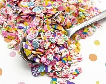 Polymer Clay Dessert Slices, Nail Art Slices, Faux Dessert, Miniature Dessert, M15