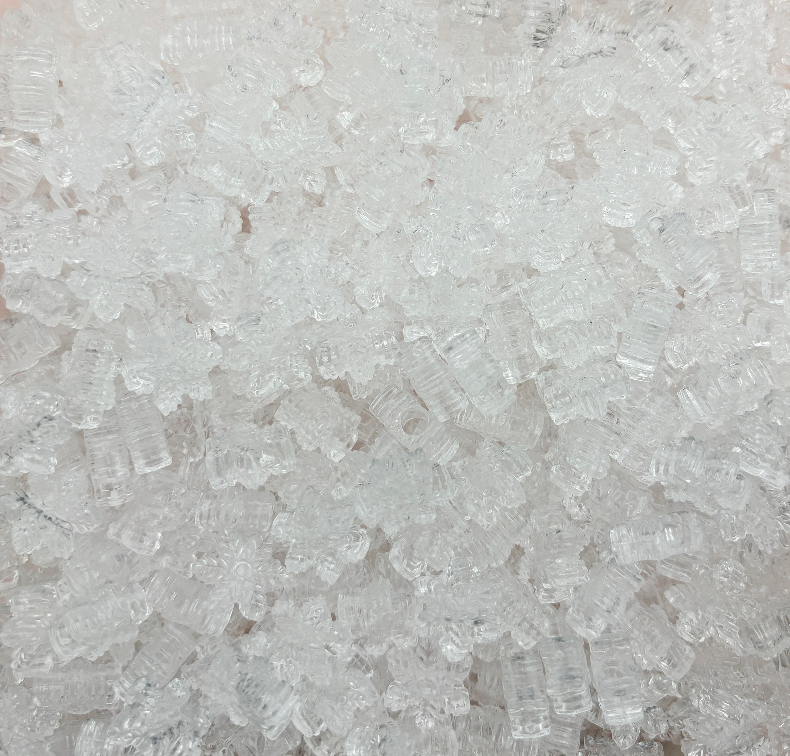 Crystal Clear Acrylic Snowflake