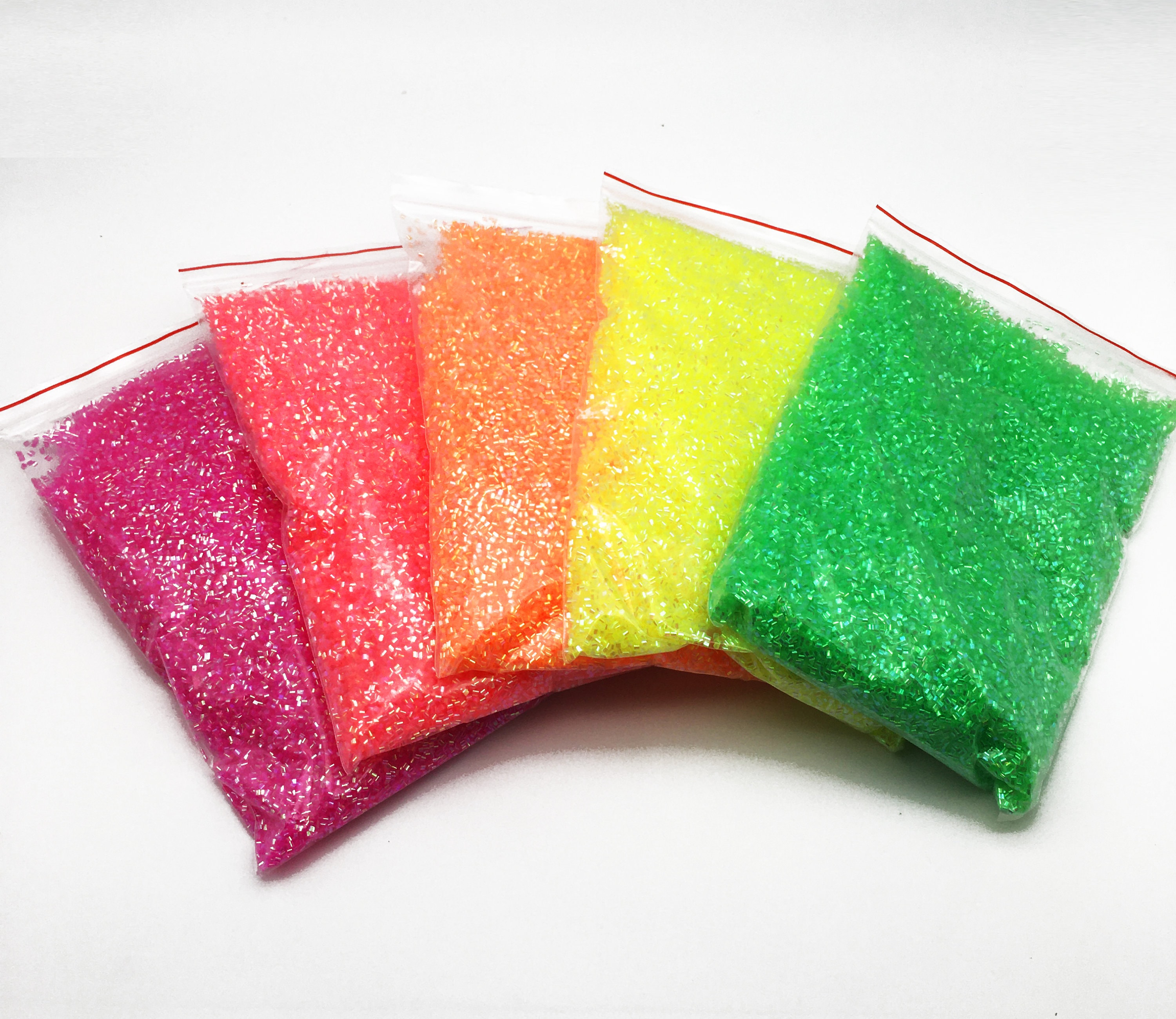 Kawaii Galaxy Iridescent Crispy Bingsu Beads for Crunchy Slime, Iridescent  Straw Beads, 3D Glitter, Slime Supply, 