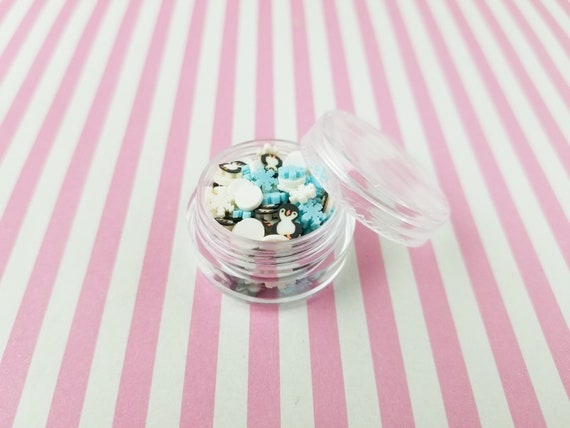 Fuchsia Faux Pearl Bead and Snowflake Vase Filler - Confetti
