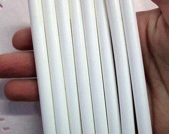 10 white glue sticks for crafts and scrapbooking and making drippy vanilla deco sauce (mini size)