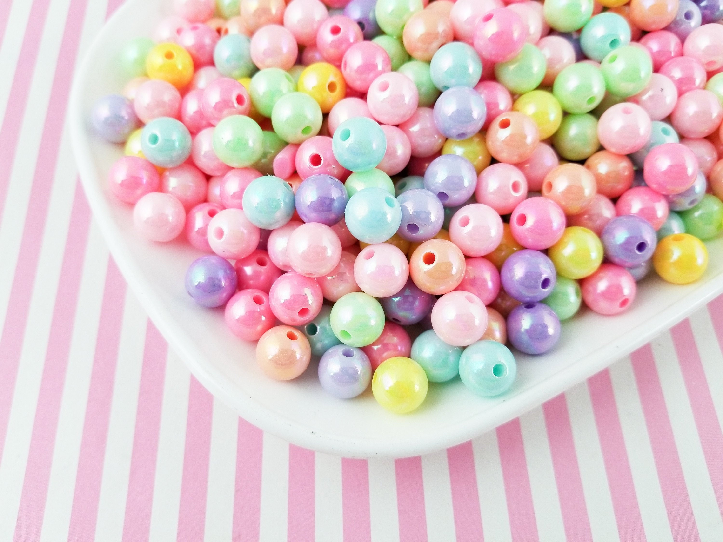 Colored Foam Fake Sprinkles, Colorful Fake Sprinkles, Mini Rainbow Foam  Ball Beads for Slime, Faux Nonpareils, Miniature Bubblegum Candy