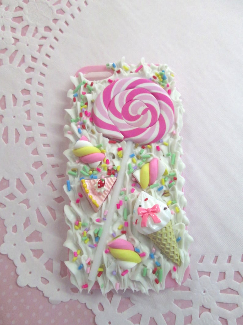 Polymer Clay Fake Faux Sprinkles, Cute Decoden Rainbow Funfetti Jimmies, E5 image 2