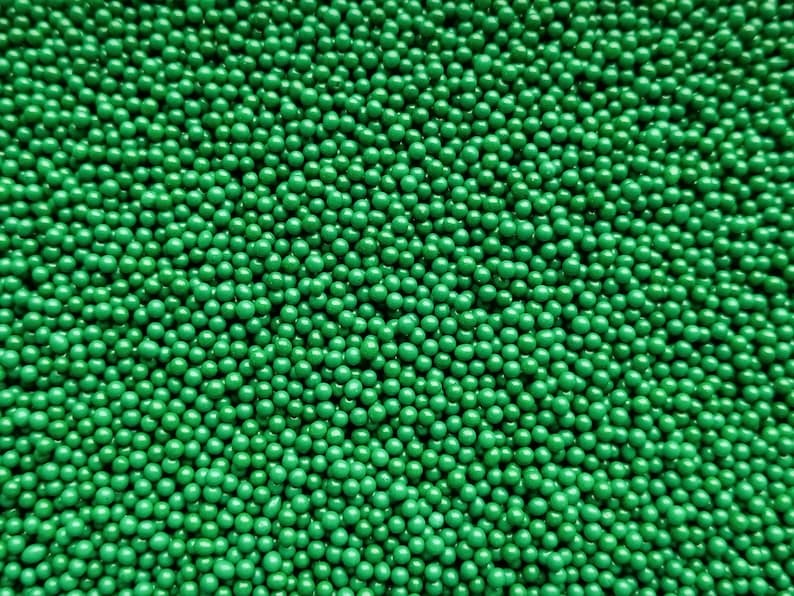 2mm Pick Your Amount Decoden Rainbow Funfetti Jimmies M158 Faux Green Nonpareil Sprinkles Faux Resin Caviar Beads