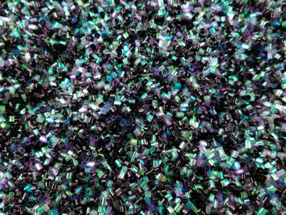 Betelgeuse Iridescent Metallic Crispy Bingsu Beads for Crunchy Slime,  Iridescent Straw Beads, 3D Glitter, Slime Supply, 