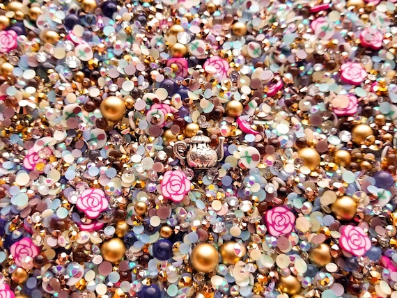 Rose Pink Resin Rhinestones – The White Clover Company