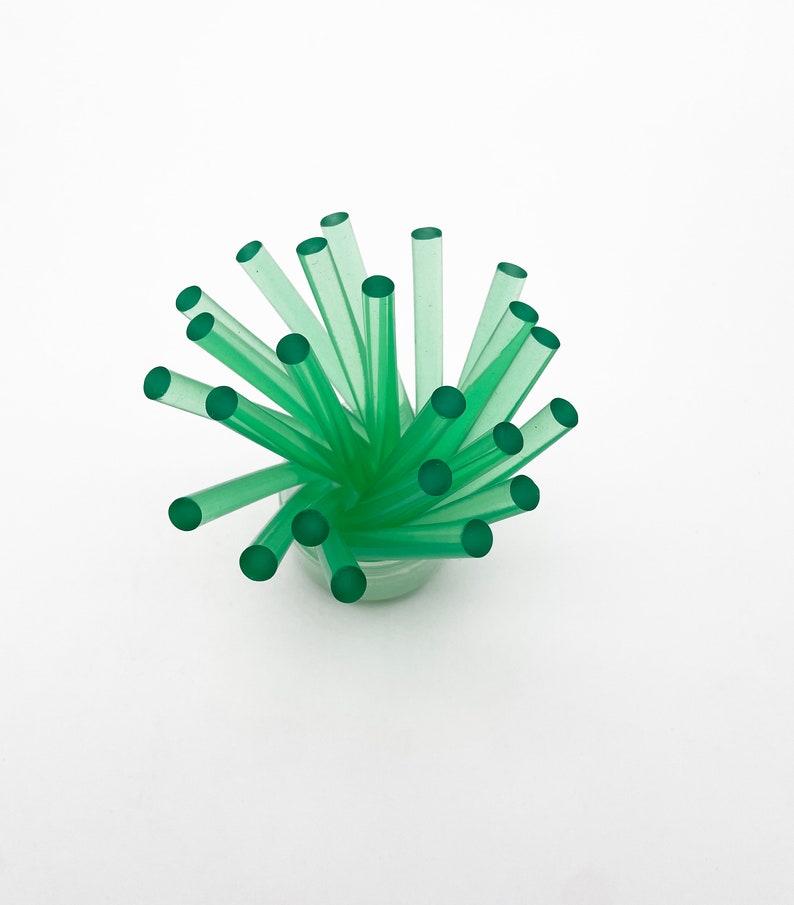 10 barras de pegamento transparentes de gelatina verde, pegamento de la serie Frutas para salsas decorativas con efecto goteo, decoración de teléfonos móviles, etc. (tamaño mini) imagen 6