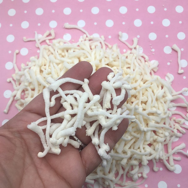 25g Beutel Weichschaum Ramen Nudeln, Fake Spaghetti Nudeln, Enoki Pilz Für Slime Puppenhaus Etc