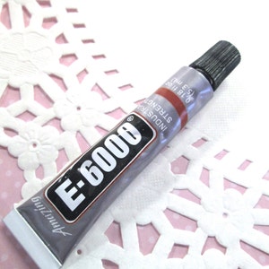 1 Piece E6000 Craft Glue, All Purpose Adhesive,  .018oz (5.32ml)