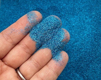 Aqua Blau Mikro Glitter Pixie Staub Lösungsmittelbeständig Nagellack sicher Glitter, Wählen Sie Ihre Menge, Shaker Mix, Kawaii Glitter F638