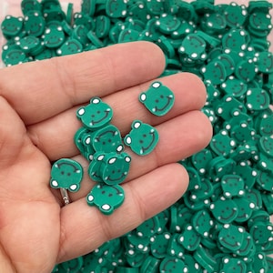 10mm Frog or Toad Polymer Clay Sprinkles, Animal Sprinkles, Fimo Fake Sprinkle Mix, Table Scatter Confetti P52