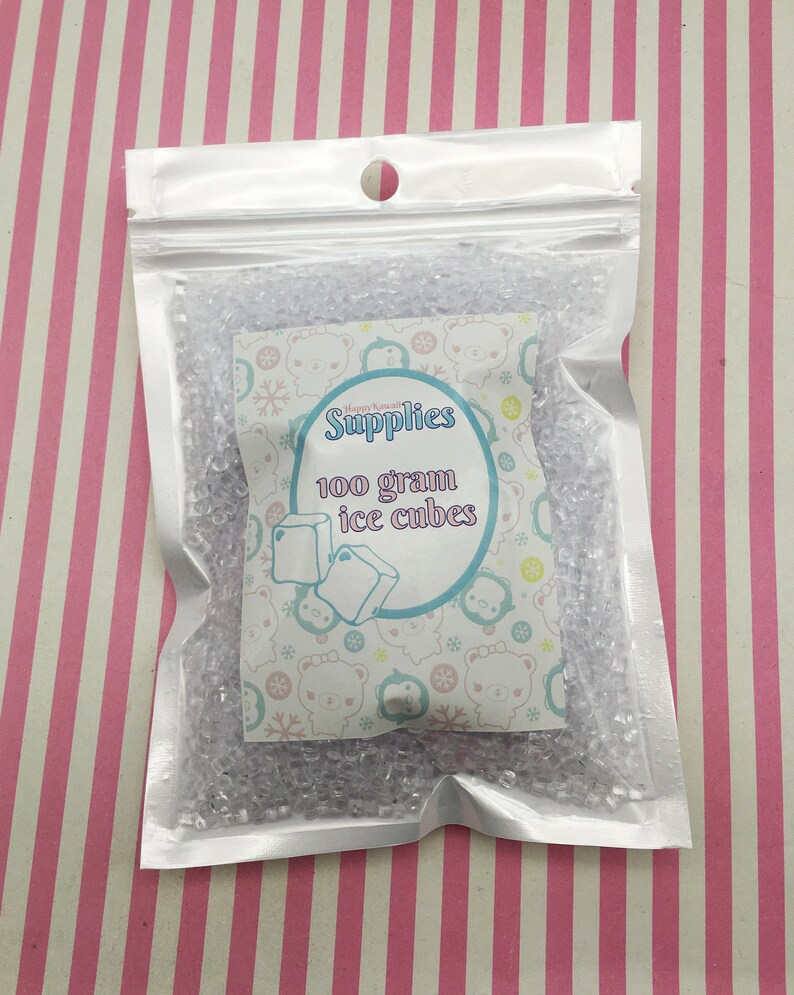 100 Gram 3 1/2 Ounces Mini Resin Faux Ice Cubes Tiny Fake Etsy