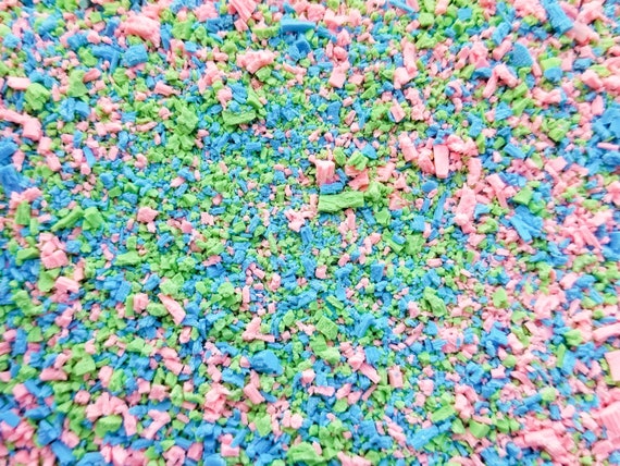 Colored Foam Fake Sprinkles, Colorful Fake Sprinkles
